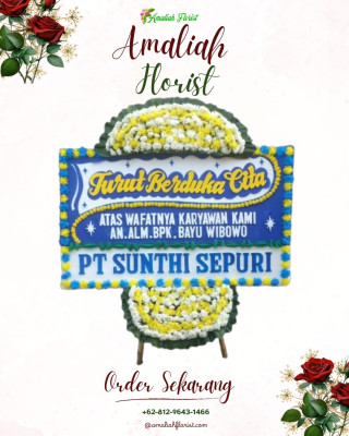 Papan Bunga Duka di Jingkang