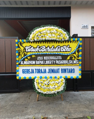Papan Bunga Duka di Jingkang