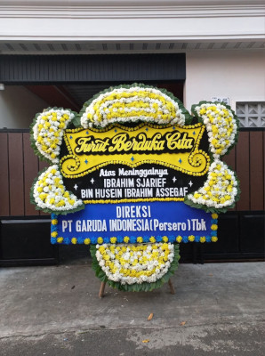 Papan Bunga Duka di Jingkang