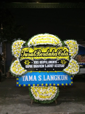 Papan Bunga Duka di Jingkang